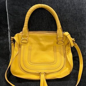 Chloe Medium Marcie Leather Satchel